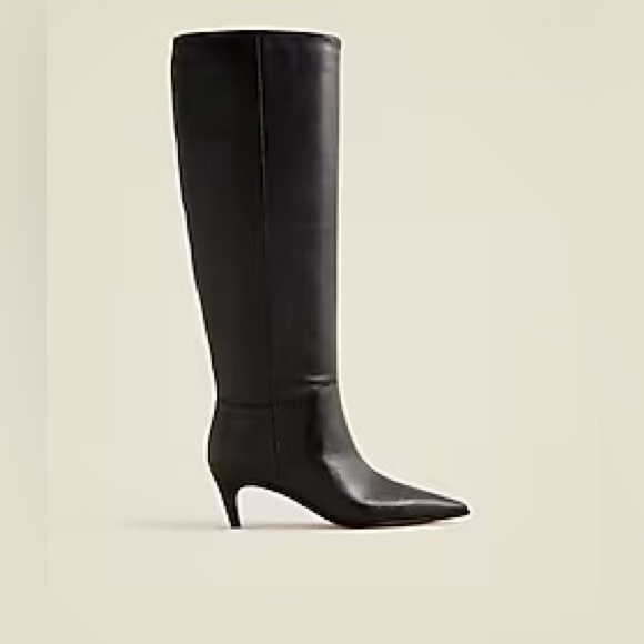 J crew 
Size 8M & 7 1/2 M
New Stevie knee-high pull-on boots in leather - Picture 1 of 9